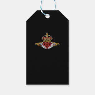 Skeleton Claddagh Color Cadeaulabel