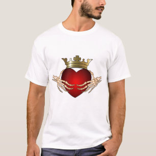 Skeleton Claddagh T-shirt