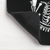Skeleton Coffee Cheer Dad Surviving Comp Weekend F Muismat (Hoek)