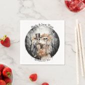 Skeleton Couple Wedding Servet (Insitu)