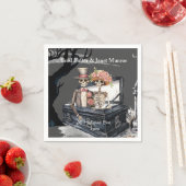Skeleton Couple Wedding Servet (Insitu)