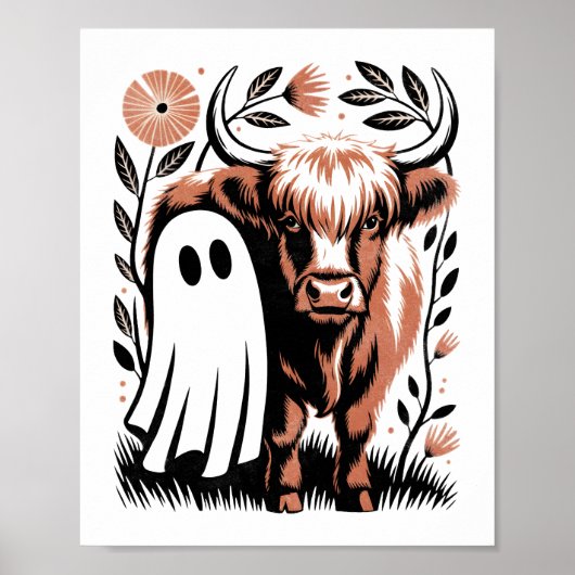 Skeleton Cow Parade Poster (Voorkant)