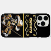 Skeleton Cowboy speelt viool Case-Mate iPhone Case (Achterkant (horizontaal))