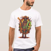 Skeleton Cowboy Western Halloween Shirt (Voorkant)