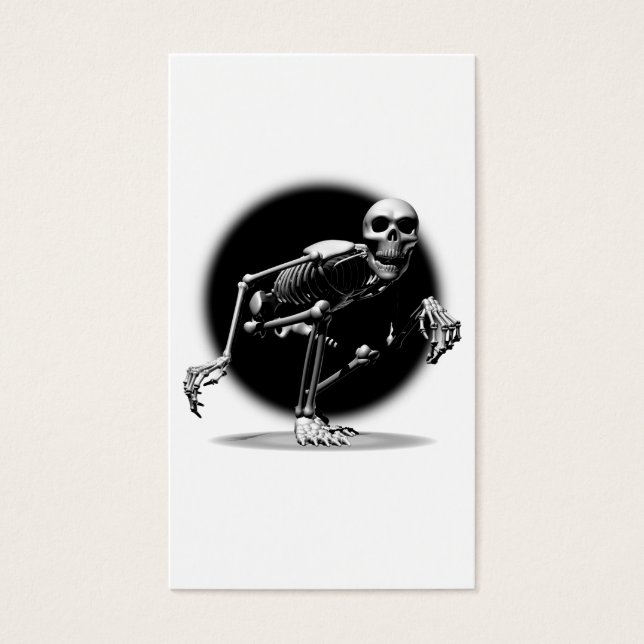 Skeleton Creep Visitekaartjes (Voorkant)