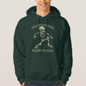 Skeleton Crew Klaar om te Rock! - Rockin' Skeleton Hoodie (Voorkant)
