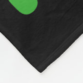 Skeleton Cvicu Nurse Coffee Shamrock St Patricks P Fleece Deken (Hoek)