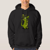 skeleton dab dabbing rex hoodie (Voorkant)