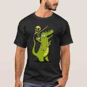 skeleton dab dabbing rex t-shirt (Voorkant)