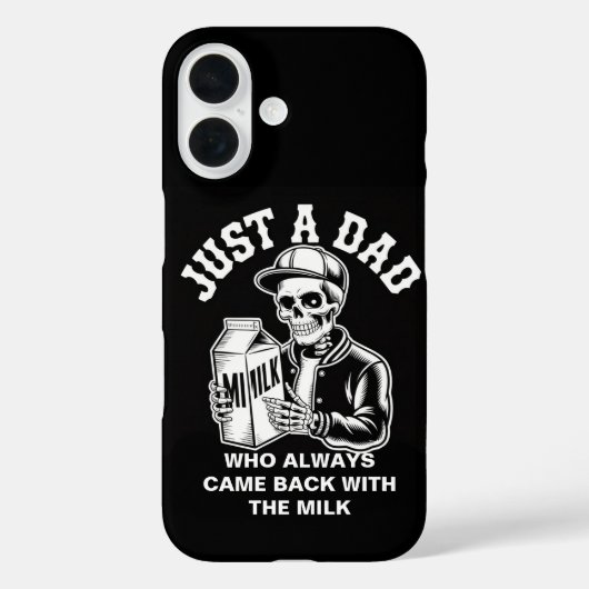  Skeleton Dad Kwam Terug Melk Vaders Dag Case-Mate iPhone Case (Achterkant)