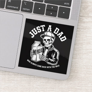  Skeleton Dad Kwam Terug Melk Vaders Dag Sticker