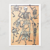 Skeleton Dance briefkaart (Voorkant)