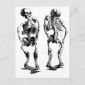 Skeleton Dance briefkaart (Voorkant)