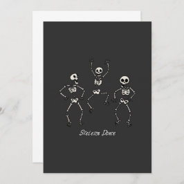 Skeleton dance kaart
