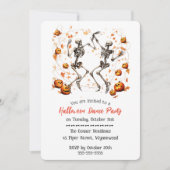 Skeleton Dance Party Kaart (Voorkant)