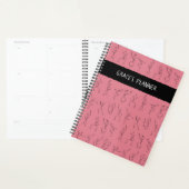 Skeleton Dance planner - groen (Display)