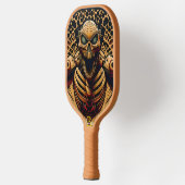 Skeleton Dans op Pickleball Paddle (Links)