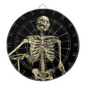 Skeleton Dart Board Dartbord (Voorkant)