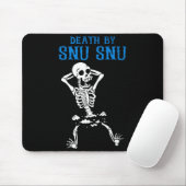Skeleton Death By Snu Snu Broken Legs Funny Quote  Muismat (Met muis)