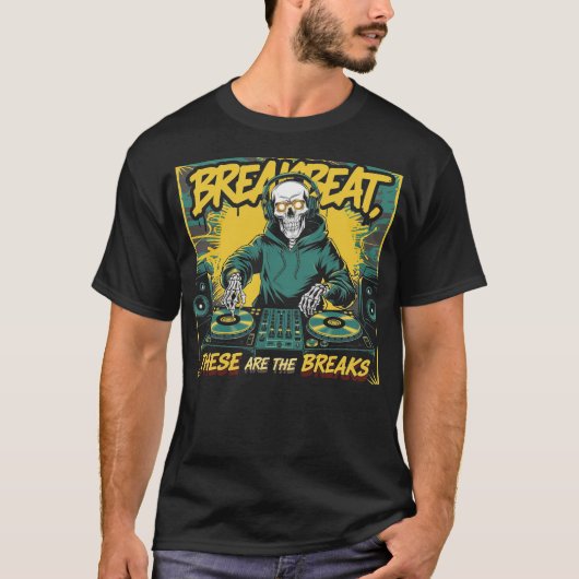 Skeleton Decks Breakbeat T-shirt (Voorkant)