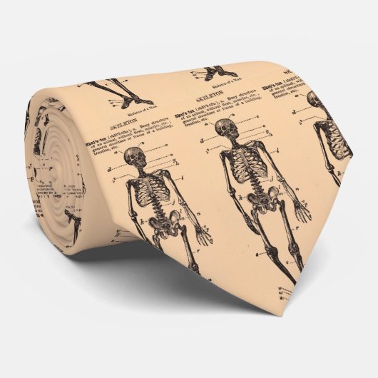  "Skeleton" Definitie Stropdas (Opgerold)