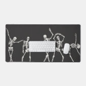 Skeleton Design Halloween Desk mat. Bureaumat (Keyboard & Muis)
