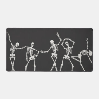 Skeleton Design Halloween Desk mat. Bureaumat