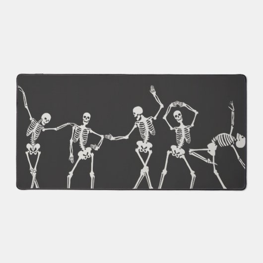 Skeleton Design Halloween Desk mat. Bureaumat (Voorkant)