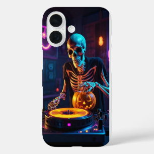 Skeleton DJ iPhone 16 Hoesje