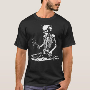 Skeleton DJ T-shirt