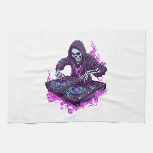 Skeleton DJ Theedoek (Horizontaal)