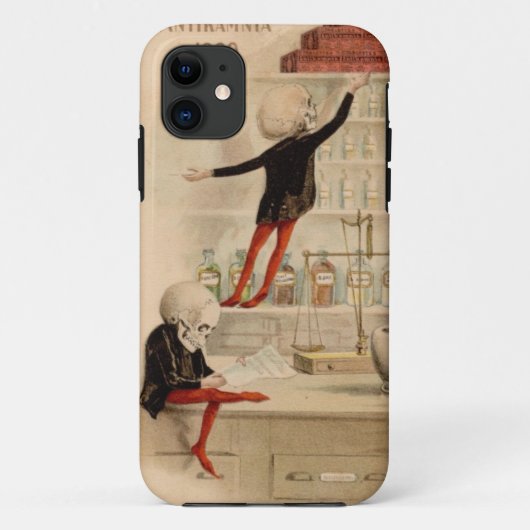 Skeleton Doctor Farmaceutisch kunsthart Iphondraag Case-Mate iPhone Case (Achterkant)