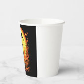 Skeleton Dog Halloween Art Papieren Bekers (Links)