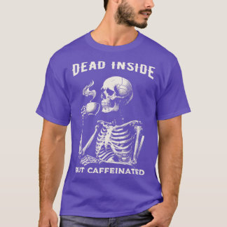 Skeleton Drink Coffee T-shirt