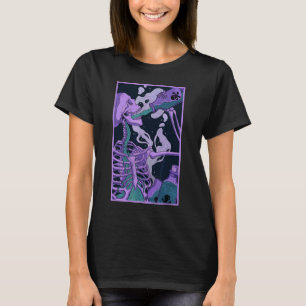 Skeleton Drink giftige Gothic Occult Art T-shirt