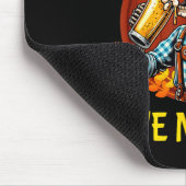 Skeleton Drinking Beer Halloween Forget Candy Give Muismat (Hoek)