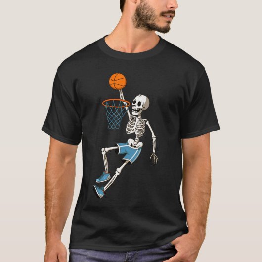 Skeleton Dunker T-shirt (Voorkant)