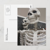 Skeleton Duo Briefkaart (Voorkant / Achterkant)