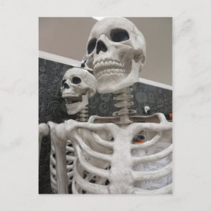 Skeleton Duo Briefkaart