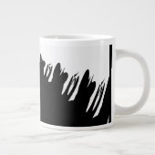 Skeleton Een hoorn die muziek maakt Grote Koffiekop (Rechts)