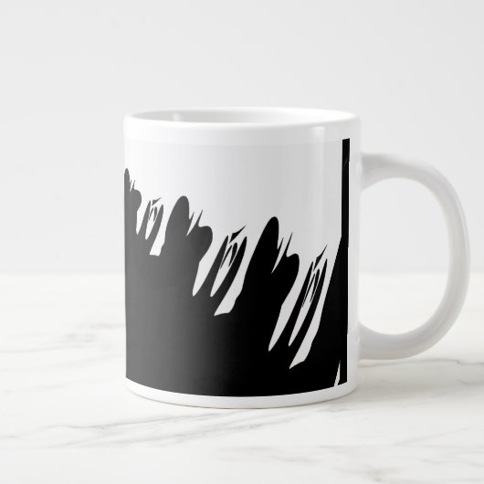 Skeleton Een hoorn die muziek maakt Grote Koffiekop (Rechts)