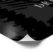 Skeleton Elegant Gothic Wedding Favors Perfect Poster (Hoek)