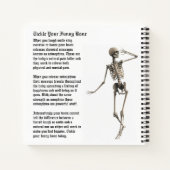 Skeleton Endorfines Notitieboek (Achterkant)