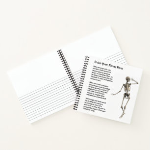 Skeleton Endorfines Notitieboek