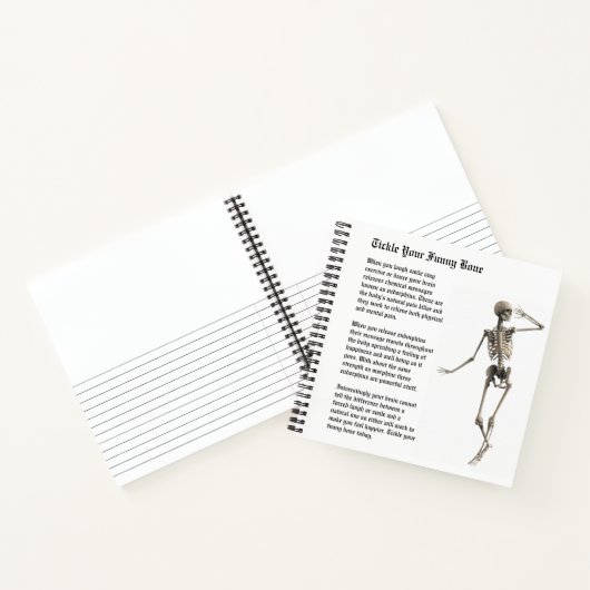 Skeleton Endorfines Notitieboek (Binnen)