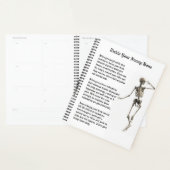 Skeleton Endorfines Planner (Display)