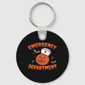 Skeleton Er Nurse Spoedeisende Hulp Halloween D Sleutelhanger (Voorkant)