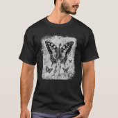 Skeleton Fairy Grunge Fairycore Aesthetische Gothi T-shirt (Voorkant)