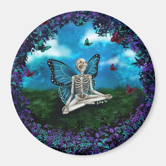 Skeleton Fairy Magnet (Voorkant)