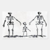 Skeleton Family Sticker (Voorkant)